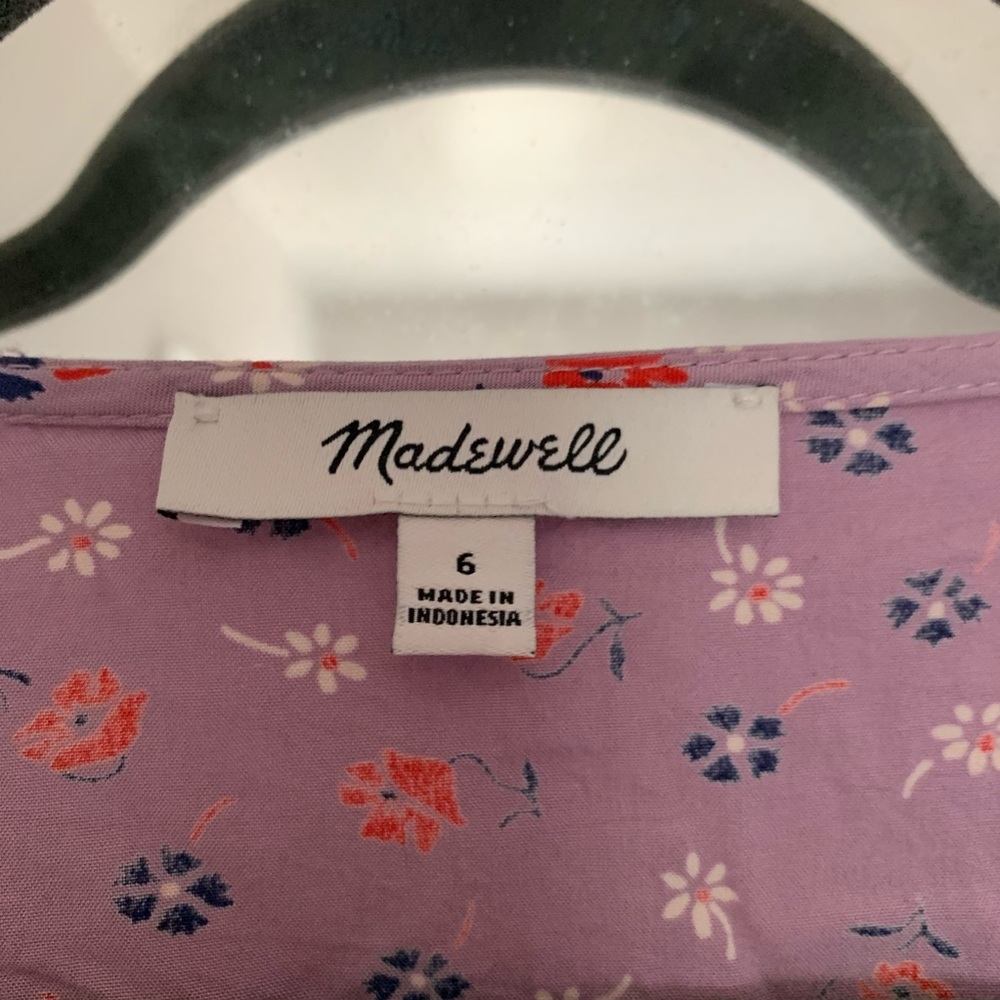 Madewell Wrap Top - Picture 2 of 2